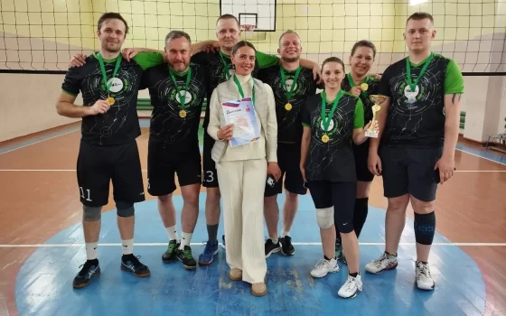 «Технополис GS» — победитель соревнований по волейболу в рамках спартакиады трудовых коллективов округа
