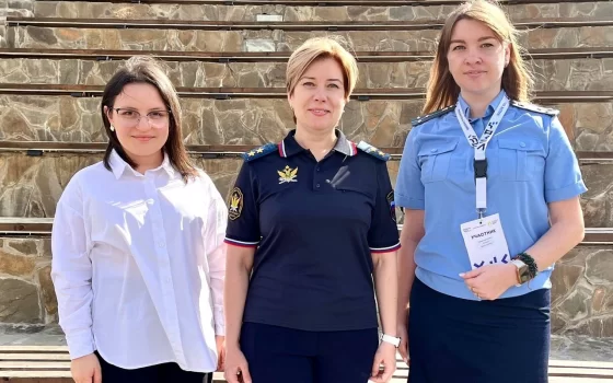 Гусевский пристав приняла участие во Всероссийском слёте
