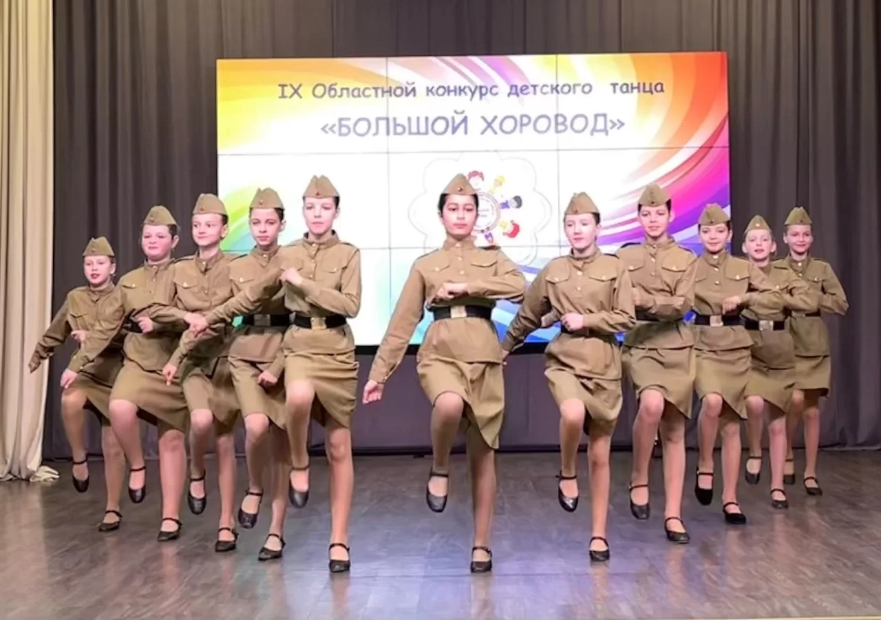 В Гусевской ДШИ прошёл IX Областной конкурс детского танца «Большой хоровод»