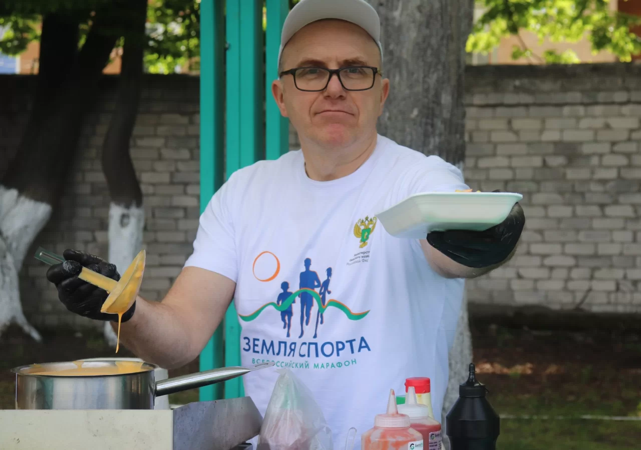 Гусев встречает гостей регионального этапа Всероссийского марафона «Земля спорта»