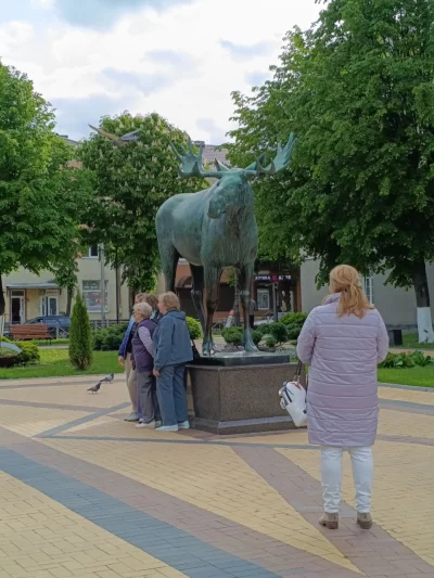 Скульптура в Гусеве
