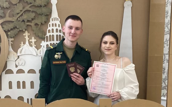 Во второй половине мая в Гусевском ЗАГСе свои отношения зарегистрировали десять пар
