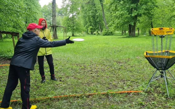 В Гусеве прошёл очередной этап областных соревнований по диск-гольфу