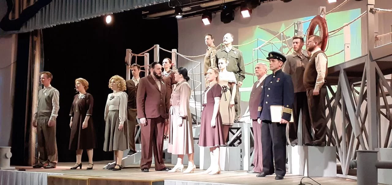 В городском ДК прошел спектакль, посвященный 80-летию Великой Победы