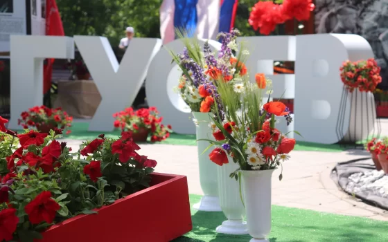 Гусевская площадка на фестивале «Цветы России» пользуется большой популярностью