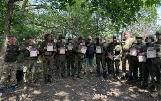 Гусевский городской округ продолжает поддерживать земляков в зоне СВО