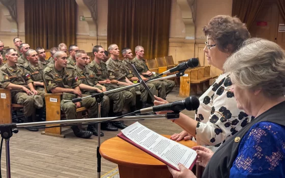 В Гусеве военнослужащим рассказали о героических страницах русской военной истории