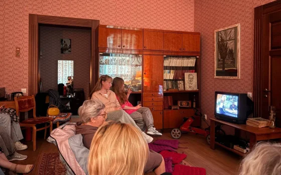 Вечерний кинопоказ в музее Гусева перенёс гостей в атмосферу 80-х