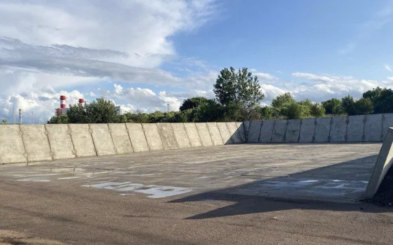 В Гусеве оборудована новая площадка для крупногабаритных отходов