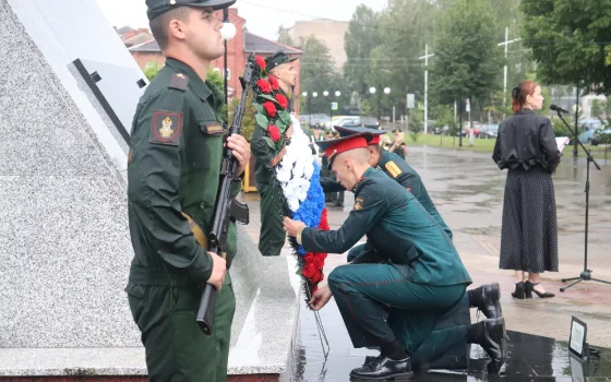 В Гусеве почтили память героев Гумбинненского сражения