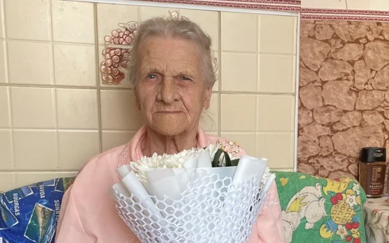 Труженица тыла Евдокия Яширина отмечает 98-летие