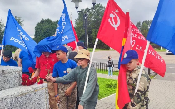 Гусевский округ встречает участников «Агитационно-экологического сплава»