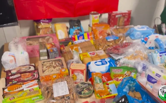 Юные гусевские хоккеисты отправили посылки бойцам на СВО