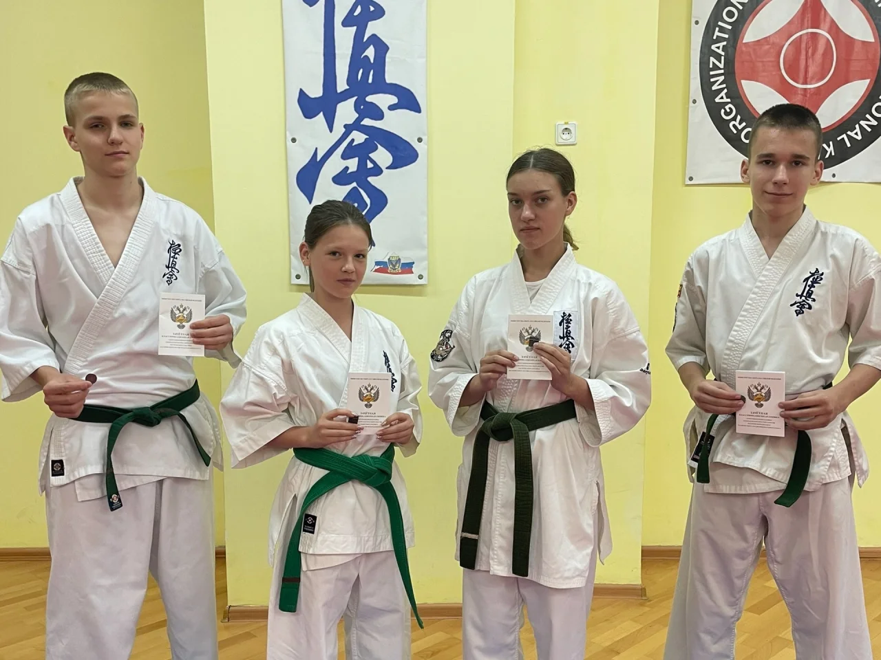Воспитанники гусевского клуба «Senshi» подтвердили спортивные разряды