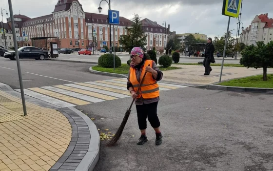 МАУ «Чистота» обеспечивает комплексную уборку улиц города от опавшей листвы