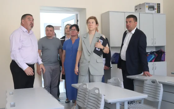 Министр образования Светлана Трусенева с рабочим визитом посетила Гусев