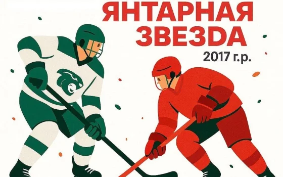 15 ноября в Гусеве встретятся хоккейные команды «Барсы» и «Янтарная звезда»