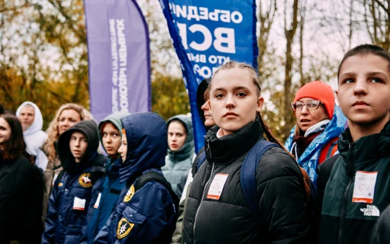 Юные гусевские туристы приняли участие в региональном слете на Куршской косе