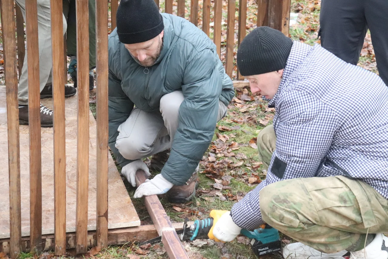 В поселке Майское открылось новое общественное пространство