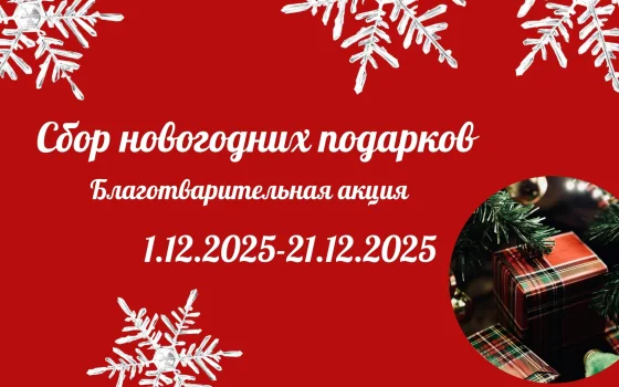 Гусевский молодежный центр проводит сбор подарков для пенсионеров и нуждающихся семей