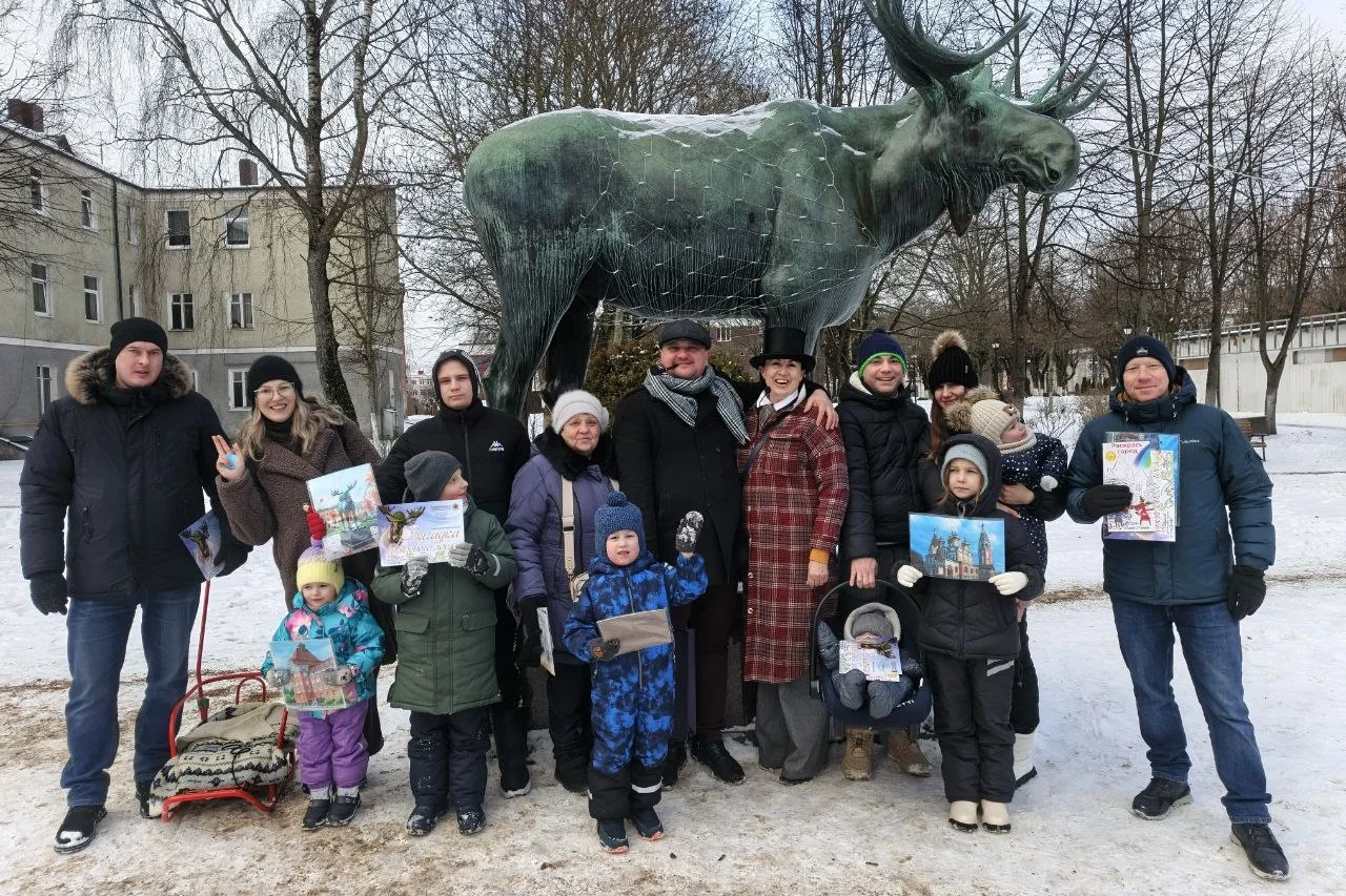 4. Гусевцы примерили роль детективов в праздничном городском квесте