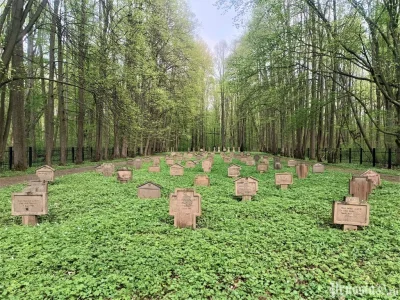 Захоронения русским и германским воинам. 2025 год.