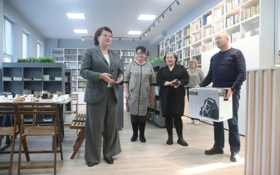 Депутат Марина Оргеева ознакомилась с работой учреждений культуры в Гусеве