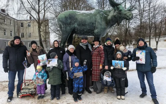 4. Гусевцы примерили роль детективов в праздничном городском квесте
