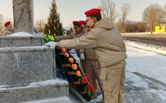 Жители Гусевского округа почтили память павших в январских боях 1945 года