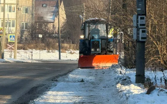 Коммунальщики города Гусева работают в усиленном режиме в новогодние каникулы