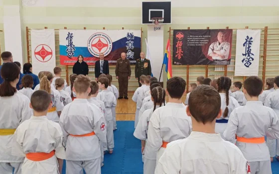 В Гусеве прошло открытое первенство по каратэ, приуроченное к Дню защитника Отечества