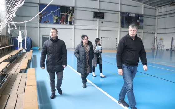 Глава администрации Гусева взял на личный контроль состояние ФОКа