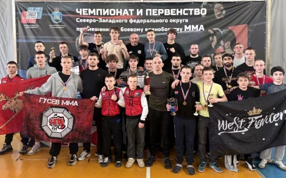 Спортсмены из Гусева завоевали путевки на Первенство России по ММА
