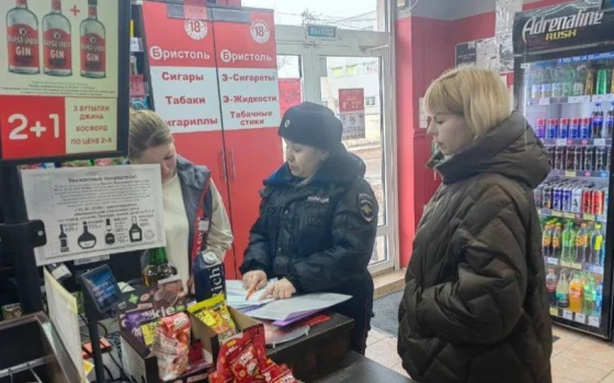 Продавцам в Гусеве напомнили об ответственности за продажу спиртного детям