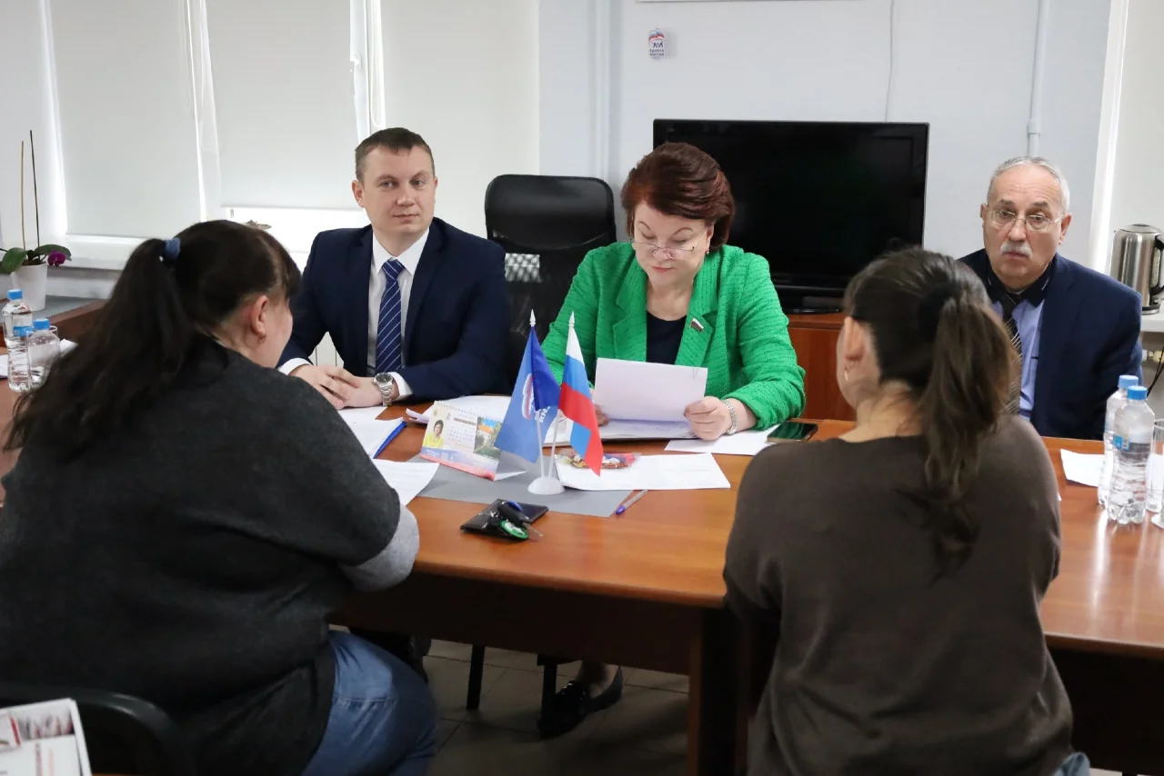 Депутат Госдумы Марина Оргеева побывала с рабочим визитом в Гусеве