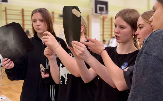 В гусевской школе прошёл медицинский конкурс «Знать точно, действовать правильно, спасти жизнь»