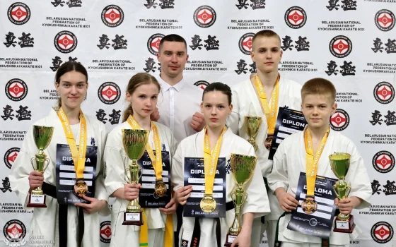 Спортсмены гусевского клуба «Senshi» привезли девять медалей с турнира в Минске