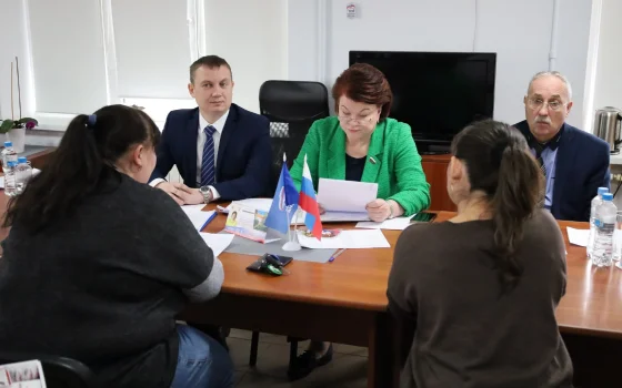 Депутат Госдумы Марина Оргеева побывала с рабочим визитом в Гусеве