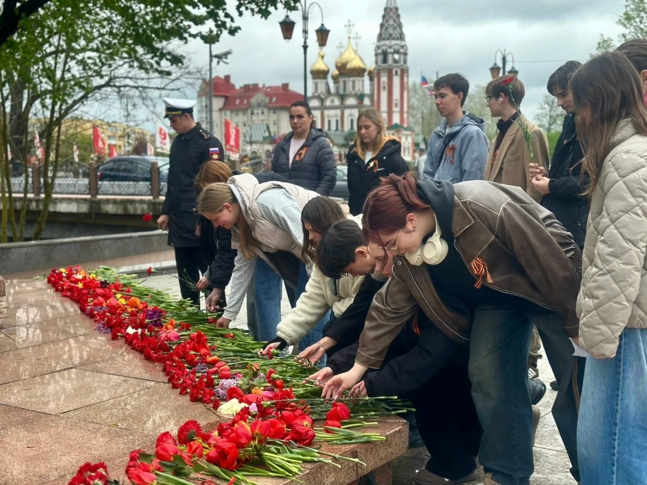 Гусевская молодёжь приняла участие в историческом квесте «Пройдём дорогами войны»