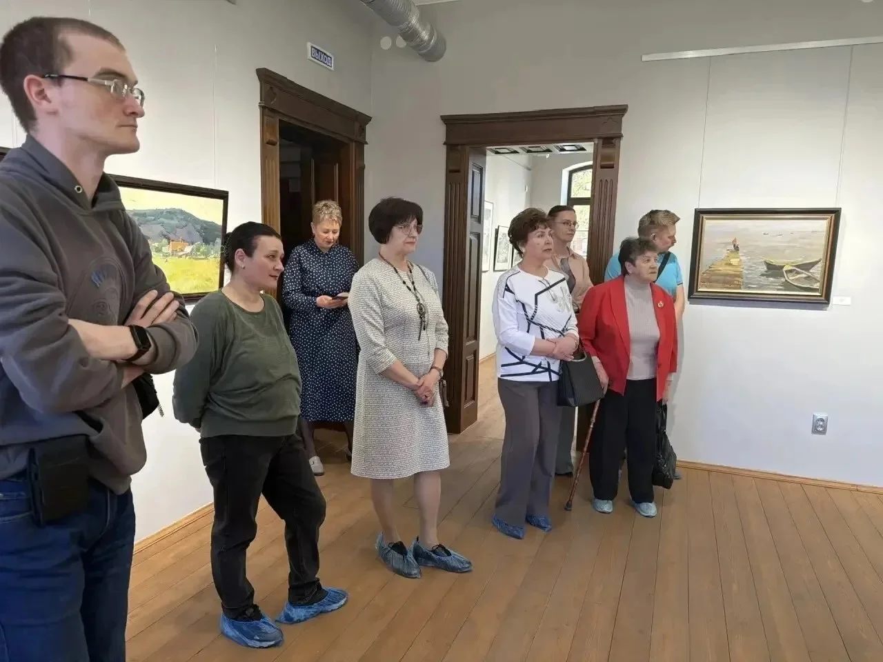 В Гусевском музее открылись две выставки к 80-летию Калининградской области