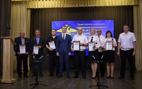 Гусевский отдел МВД празднует юбилей