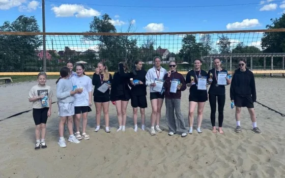 Воспитанники спортшколы разыграли медали на первенстве по пляжному волейболу