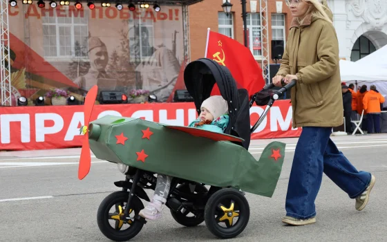В Гусеве проходят праздничные мероприятия, приуроченные к празднованию Дня Победы