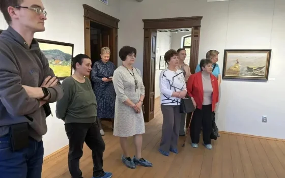 В Гусевском музее открылись две выставки к 80-летию Калининградской области