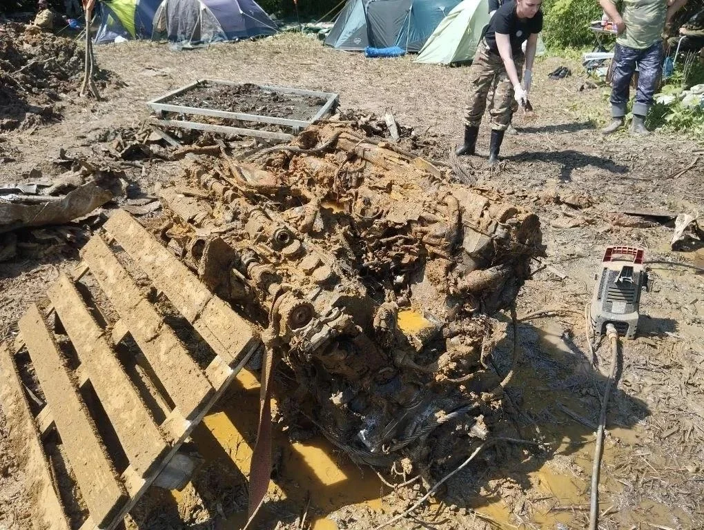 В Калининградской области нашли штурмовик Ил-2 с останками лётчика и стрелка