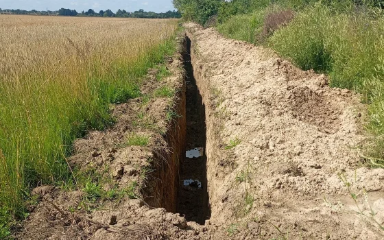 В Гусевском округе обновляют водопровод между Северным и Юдино