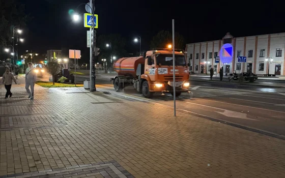 «Чистота» провела комплексную уборку городских дорог