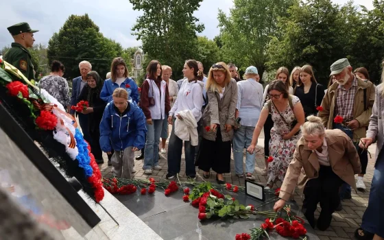 В Гусеве почтили память героев Гумбинненского сражения