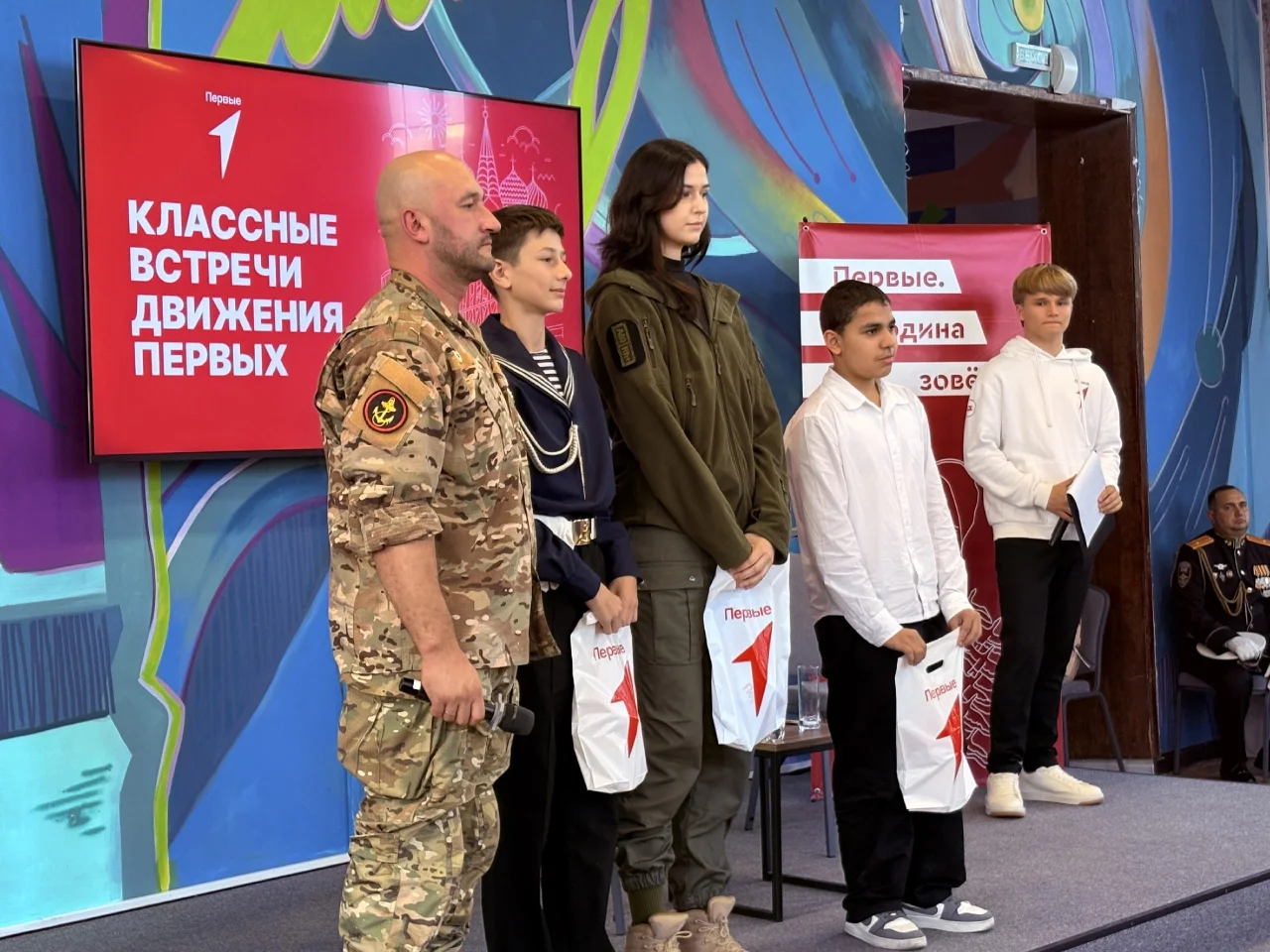 Кадеты из Гусева приняли участие в патриотическом фестивале «Первые. Родина зовёт»