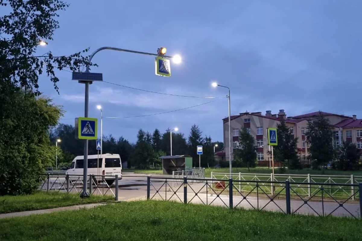 За два года сделают освещение в 52 посёлках Калининградской области